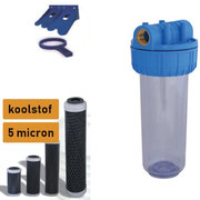 Solo regenwaterfilter koolstof filterelement