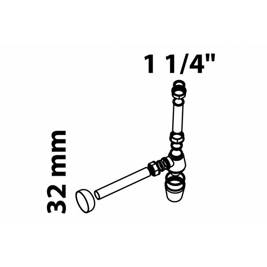 potsifon 1 1/4 x 32 mm