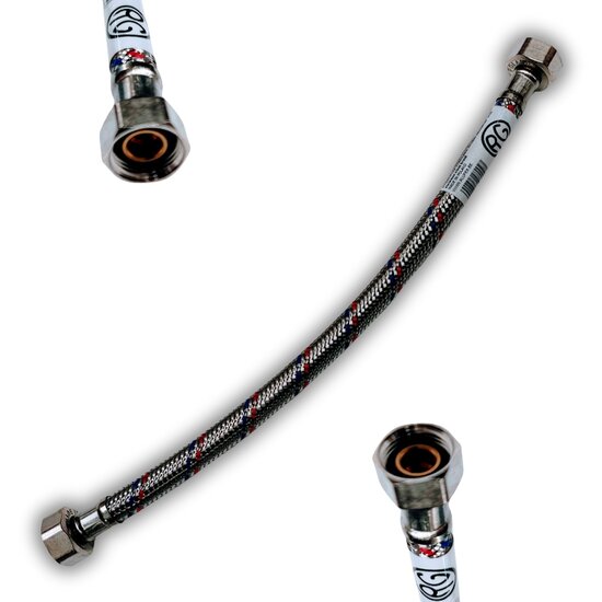 Flexibel DN8 1/2&quot;F/F 40 cm