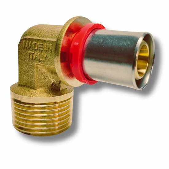 Haaks pers puntstuk 1" M 20
