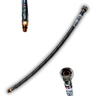 Flexibel DN 8 3/8"F M10 x 1 korte nippel