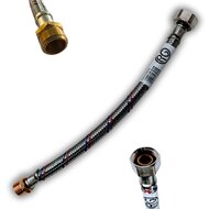 Flexibel DN8 3/8&quot; M/F  25cm