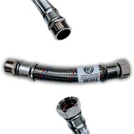 Flexibel DN19 3/4-3/4&quot; M/F 20 cm