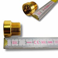 Verlengstuk 1/2" M/F 10mm
