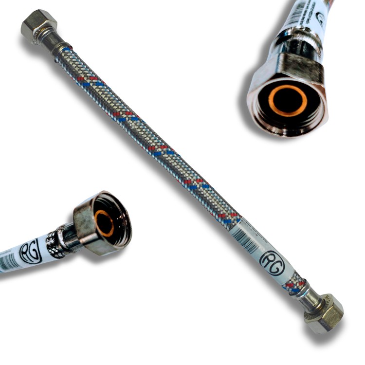 Flexibel 1/2"F x 3/8" F 30 cm