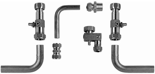 Aansluitsets voor de Vaillant VCW ketels (CV+SAN)
