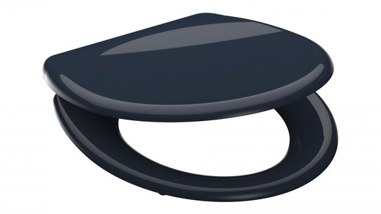 WC zitting antraciet SOFT-CLOSE & QUICK-RELEASE