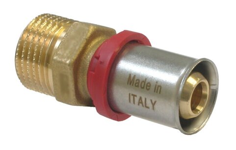 Pers puntstuk 1/2"M-16mm