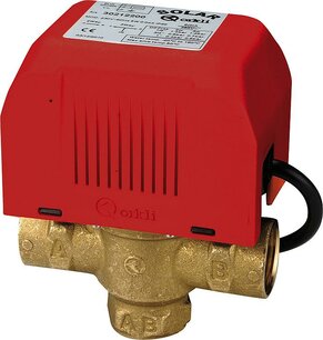 3 Wegkraan 240V 1" + eindcontact