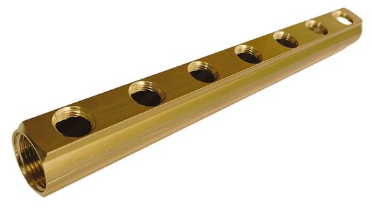 Verdeler met 7x 1/2"