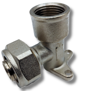 Muurplaat 1/2" voor alpex 20mm