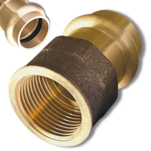 Pers puntstuk 22mm-3/4F