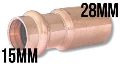 Pers reductie 15mm - 28mm M/F