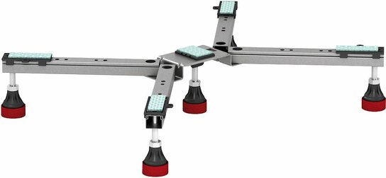 Set poten douche Mepa BW5 5-delig h8.5 - 10.5 cm