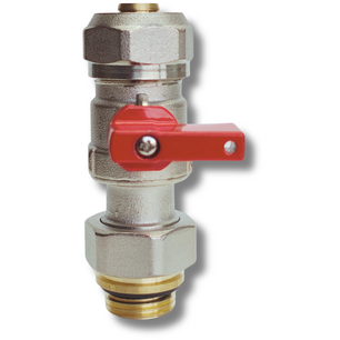 Rode grote mini bolkraan 1/2"-20mm